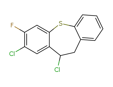 7-fluoro-8,10-dichloro-10,11-dihydrodibenzo(b,f)thiepine