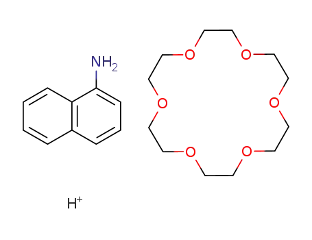 18-crown-6:1-napthylammonium ion 1:1 complex
